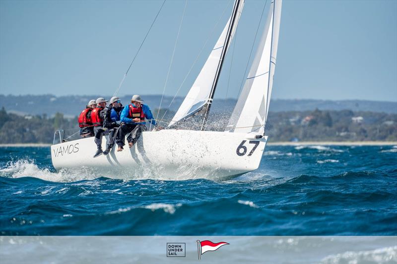 Vamos clinched the Victorian J70 States with a race to spare photo copyright Alex Dare, Down Under Sail taken at Blairgowrie Yacht Squadron and featuring the J70 class