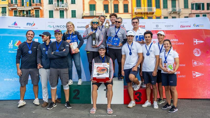 Italian J/70 Cup Series winners photo copyright J/70 Italian Class / Zerogradinord taken at  and featuring the J70 class