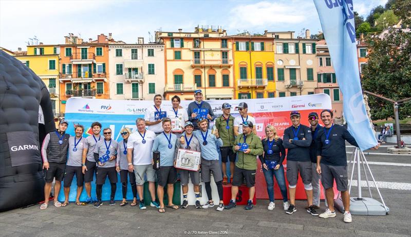 Italian J/70 Cup Series winners - photo © J/70 Italian Class / Zerogradinord