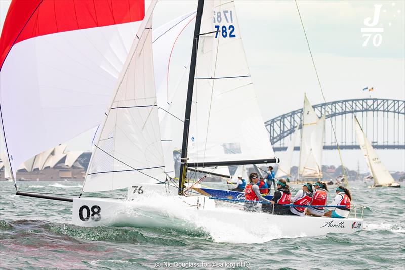 NSW J/70 Championship 2024 photo copyright Nic Douglass for @sailorgirlHQ taken at Royal Sydney Yacht Squadron and featuring the J70 class