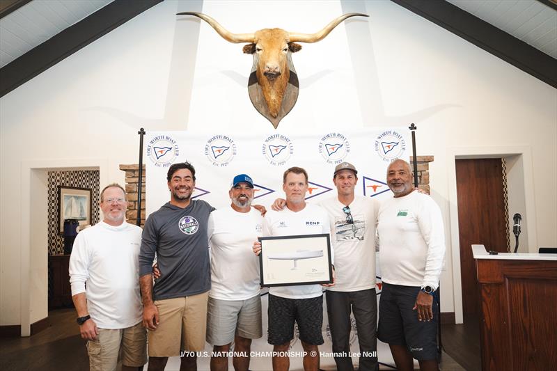 2024 J/70 US National Championship photo copyright Hannah Lee Noll taken at Fort Worth Boat Club and featuring the J70 class