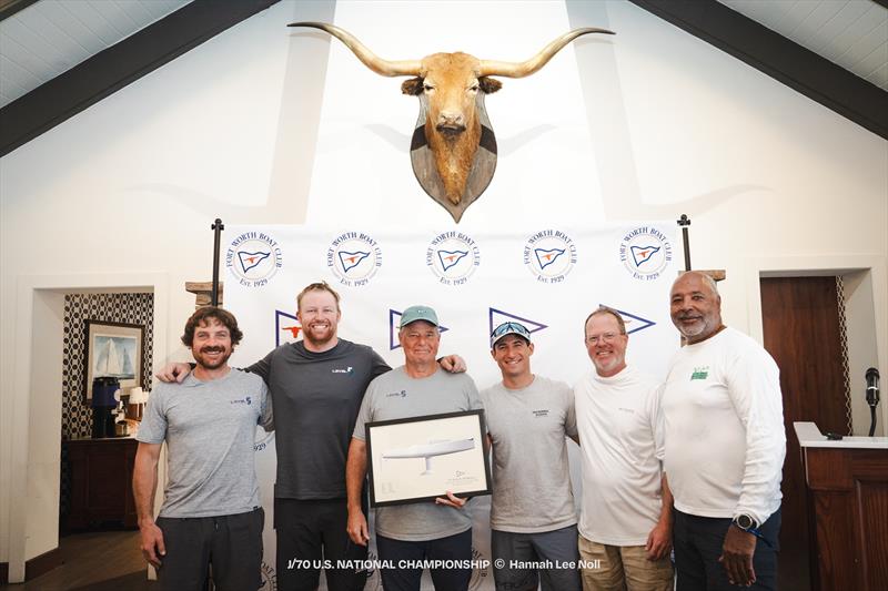 2024 J/70 US National Championship photo copyright Hannah Lee Noll taken at Fort Worth Boat Club and featuring the J70 class