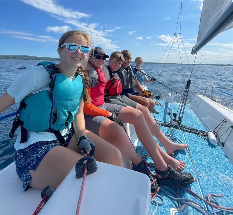 Corinthian Spirit Award winners photo copyright Little Traverse Sailors taken at New York Yacht Club and featuring the J70 class