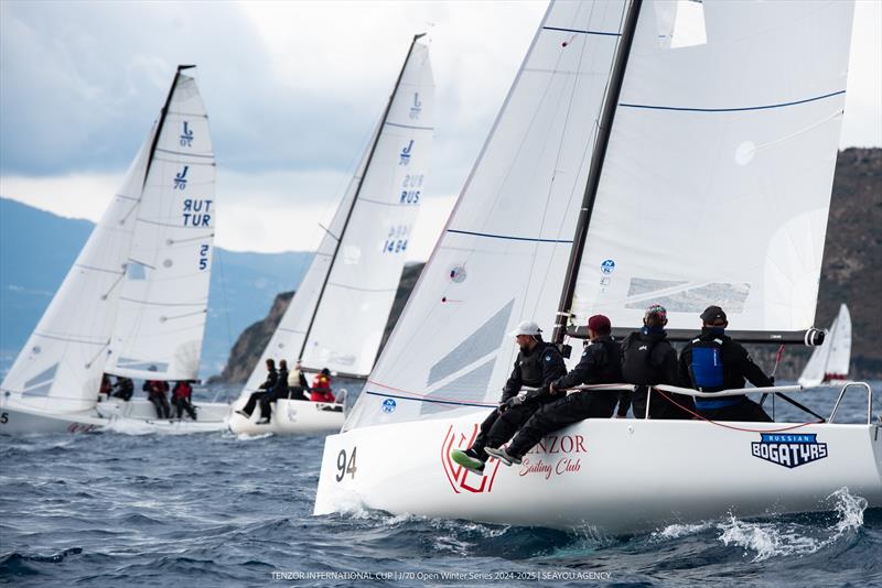 Tenzor International Cup – J/70 Open Winter Series 2024-2025 Day 3 - photo © SeaYouAgency