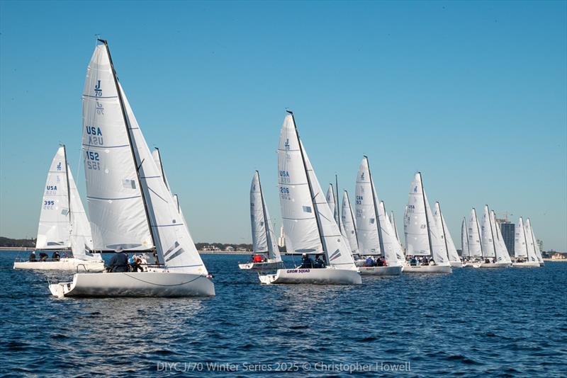 Davis Island J/70 Winter Series - photo © Christopher Howell