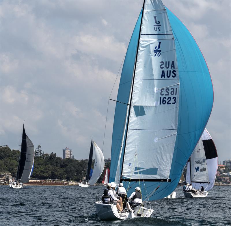 Helly Hansen MYC Women's Challenge photo copyright Margaret Fraser-Martin taken at Manly Yacht Club and featuring the J70 class