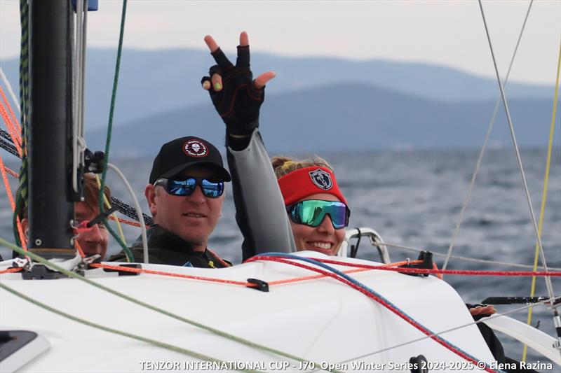 Tenzor International Cup - J/70 Open Winter Series - Stage 3 Day 2 - photo © Elena Razina