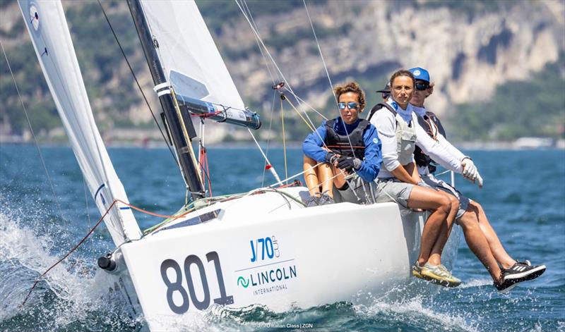 J/70 Mixed-Plus World Championship 2025 - Day 2 photo copyright J/70 Italian Class / Zerogradinord taken at Circolo Vela Torbole and featuring the J70 class