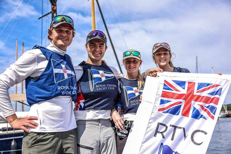 Royal Thames YC Academy team - SAILING Champions League 2025 final - day 1 photo copyright Sailing Energy / SCL taken at Kieler Yacht Club and featuring the J70 class