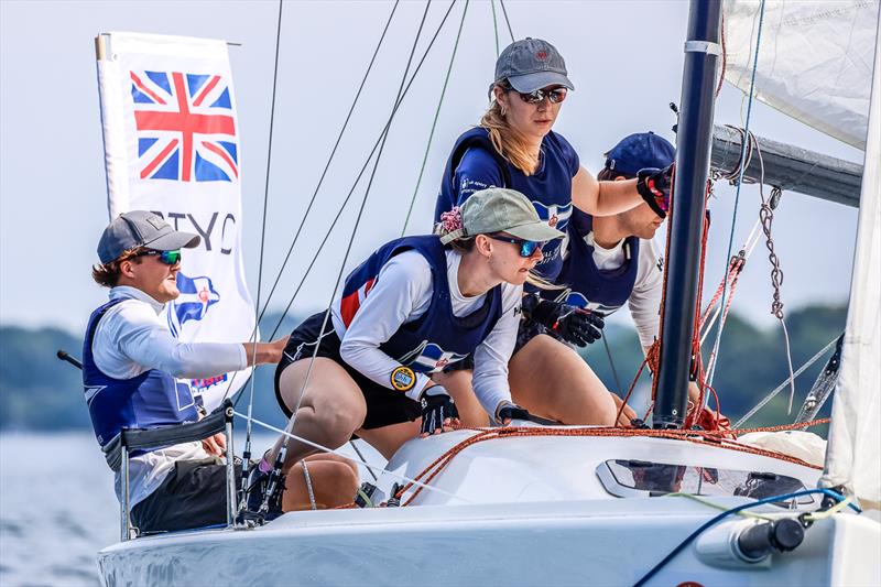 Royal Thames YC Academy team - SAILING Champions League 2025 final - day 1 photo copyright Sailing Energy / SCL taken at Kieler Yacht Club and featuring the J70 class