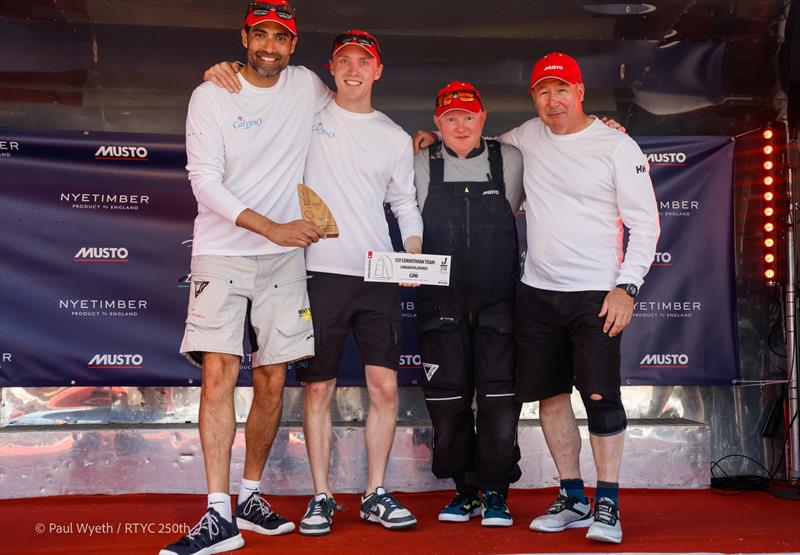 Calypso at the J/70 UK Nationals during the Royal Thames Yacht Club 250th Anniversary event - photo © Paul Wyeth