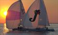 J/80 racecourse action on the waters of Lake Pontchartrain © Southern Yacht Club