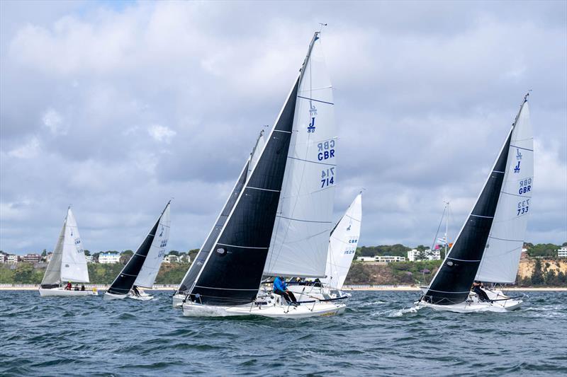 2024 International Paint Poole Regatta Day 2 photo copyright Ian Roman / International Paint Poole Regatta taken at Parkstone Yacht Club and featuring the J80 class