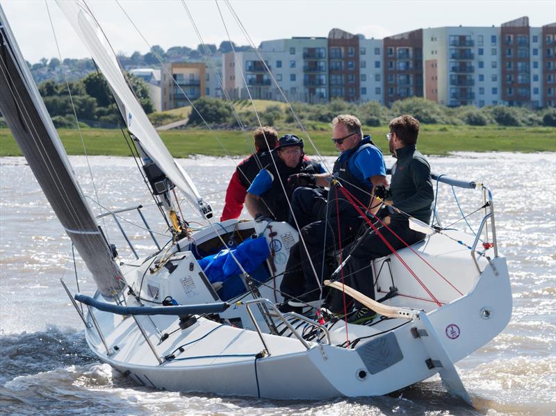 Jaloha during the 2024 Shanghai Cup Leg 1 at Portishead Cruising Club photo copyright David Mumford taken at Portishead Cruising Club and featuring the J80 class