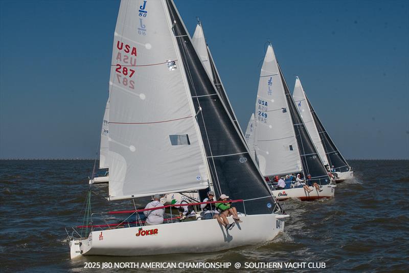 J/80 North American Championship 2025 day 2 photo copyright J80 North American Class Association taken at Southern Yacht Club and featuring the J80 class