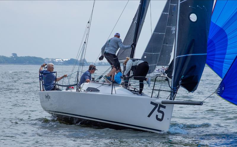 Church Key, first time winners at Charleston Race Week at Patriots Point - photo © Rick Wall / CRW 2024