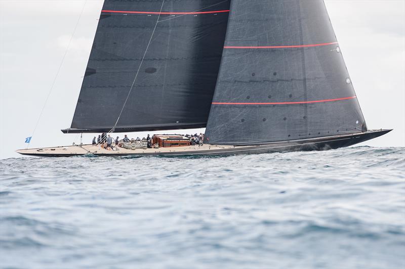 Svea at the J Class Barcelona Regatta photo copyright Sailing Energy taken at Real Club Nautico de Barcelona and featuring the J Class class