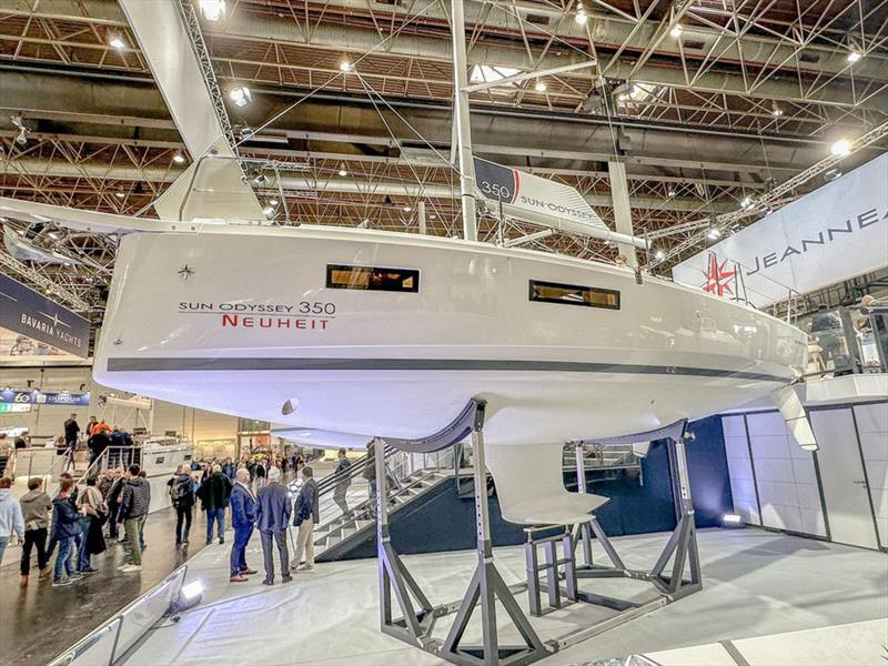 Jeanneau Sun Odyssey 350 - Shoal Draft Keel on display at Boot Düsseldorf 2024 photo copyright Performance Boating taken at  and featuring the Jeanneau class