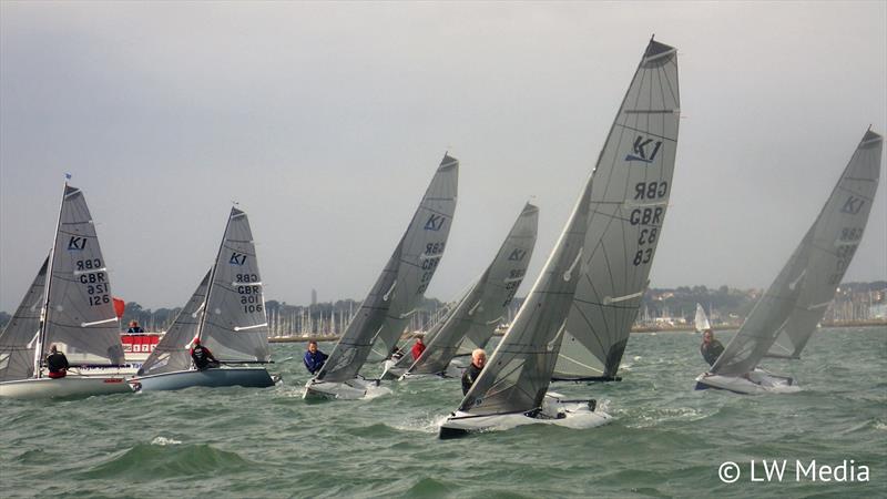 The fleet starts during the K1 Sea National at Lymington - photo © Liam Willis / LW Media