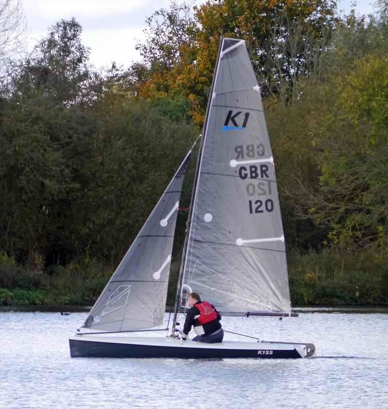 K1 End of Season Trophy at Broxbourne photo copyright Pip Hudson taken at Broxbourne Sailing Club and featuring the K1 class