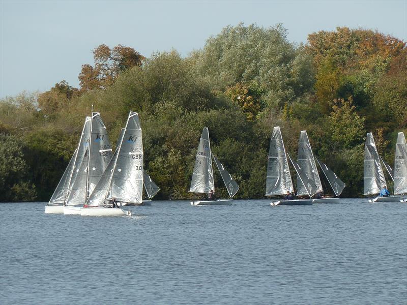 K1 End of Season Trophy at Broxbourne photo copyright Siobhan Laming taken at Broxbourne Sailing Club and featuring the K1 class