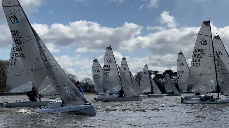 K1 Midland Area Championship at Barnt Green photo copyright Simon Morris taken at Barnt Green Sailing Club and featuring the K1 class