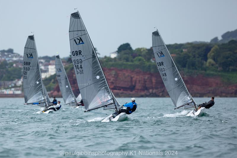 K1 National Championship at Brixham photo copyright Paul Gibbins Photography taken at Brixham Yacht Club and featuring the K1 class