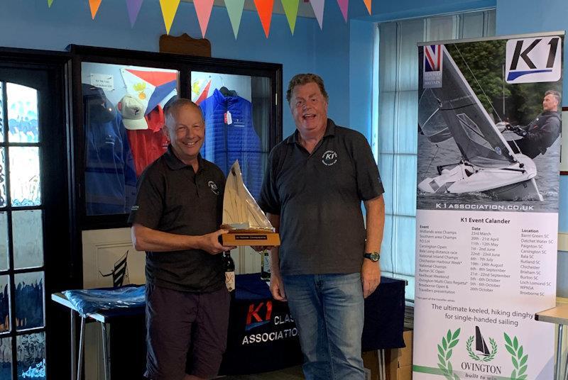 Graham Butler winning the 2024 K1 Nationals at Brixham photo copyright Hilly King taken at Brixham Yacht Club and featuring the K1 class