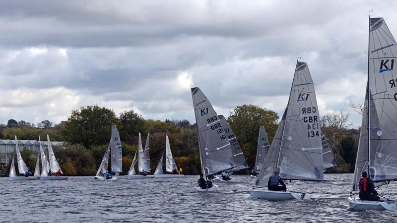 Broxbourne K1 Open photo copyright Pip Hudson taken at Broxbourne Sailing Club and featuring the K1 class