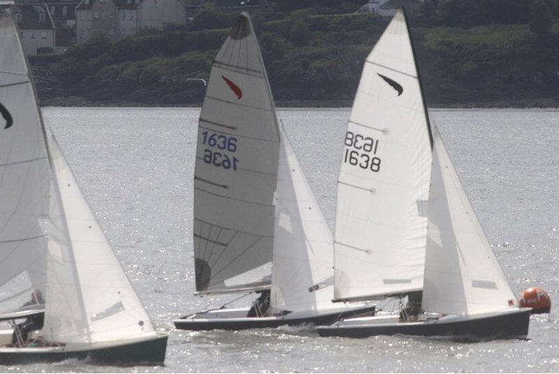 Day 1 of the Kestrel Scottish Championship at Royal Tay YC photo copyright Ed Thomson taken at Royal Tay Yacht Club and featuring the Kestrel class