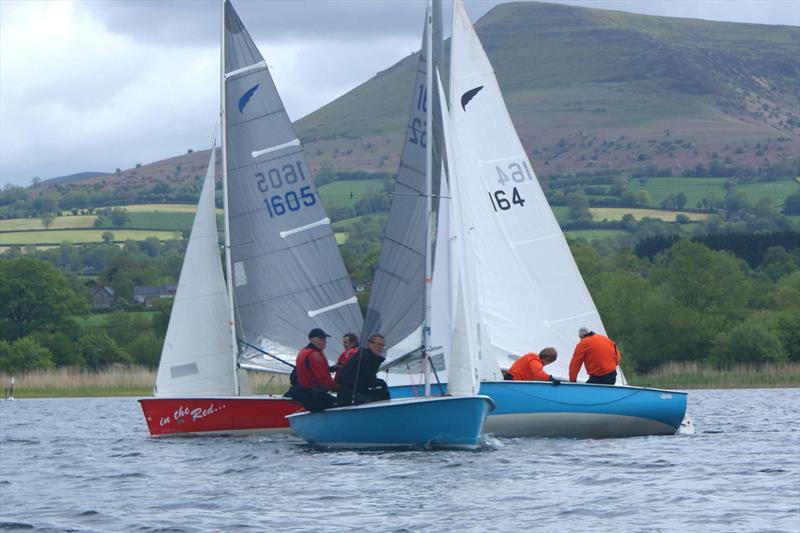 Kestrel 70th Anniversary Regatta at Llangorse photo copyright Steve Smythe taken at Llangorse Sailing Club and featuring the Kestrel class