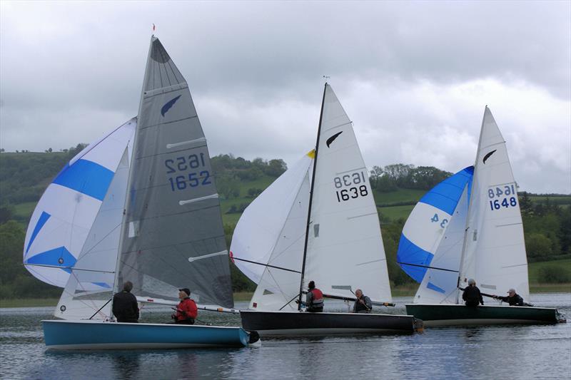 Kestrel 70th Anniversary Regatta at Llangorse - photo © Steve Smythe