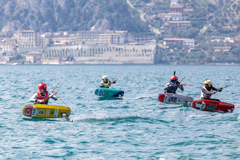 2024 Youth Sailing World Championships Day 4 photo copyright World Sailing taken at Vela Garda Trentino and featuring the Kiteboarding class