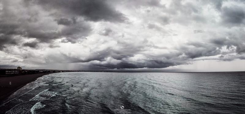 Dramatic weather in the south of Sardinia - photo © IKA Media / Robert Hajduk