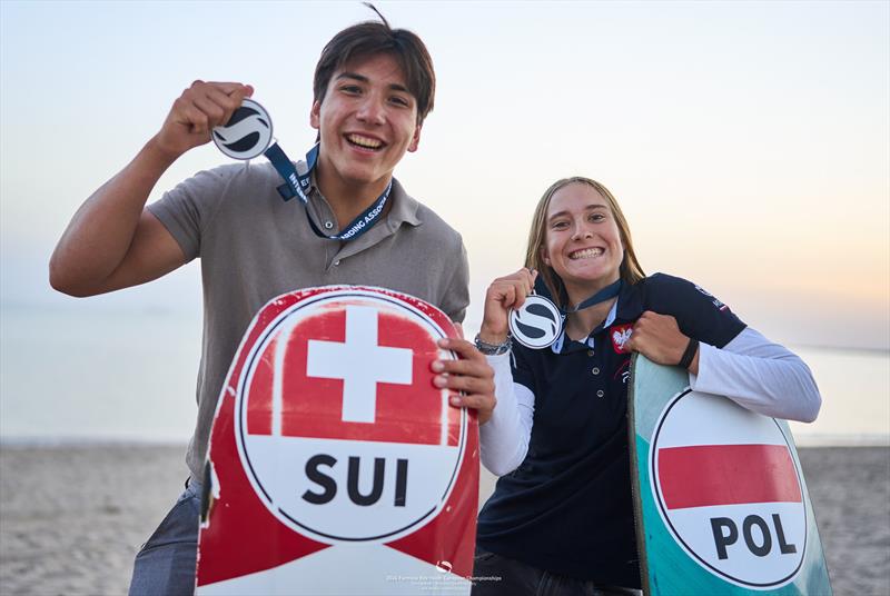 Maeder and Jankowska win the U17 Europeans - 2024 Formula Kite Youth European Championships  - photo © IKA Media / Robert Hajduk