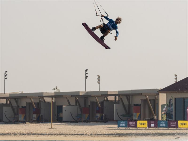 Karim Mahmoud - Visit Qatar GKA Freestyle Kite World Cup Final Qatar - photo © Samuel Cardenas