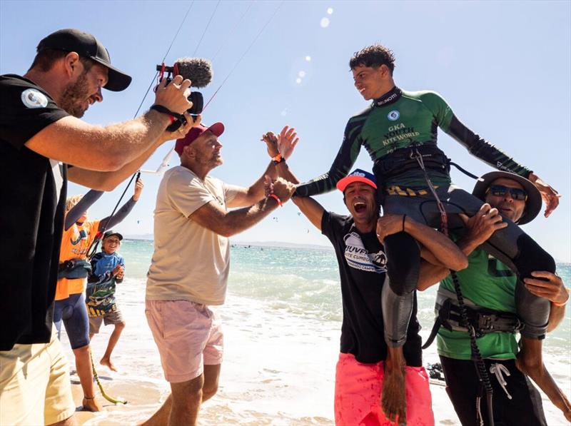 Pedro Alexandre (BRA) - GKA Youth Kite World Championships Tarifa 2025 - photo © Samuel Cardenas