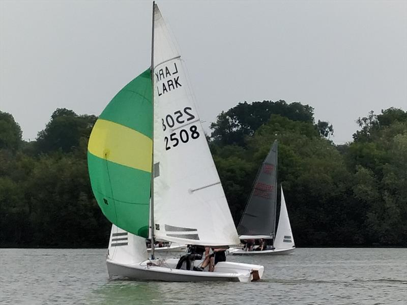 Samuel Bailey and Holly Evans win the Banbury Lark Open - photo © Paul Rhodes