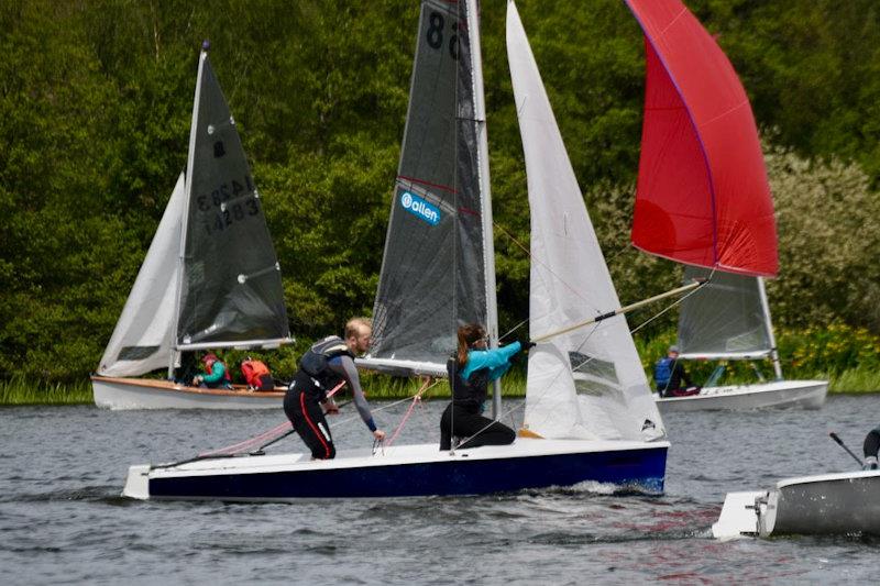 Lark Craftinsure Traveller's Series at Frensham photo copyright Jonathan Inglesfield taken at Frensham Pond Sailing Club and featuring the Lark class