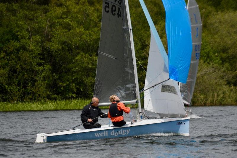 Lark Craftinsure Traveller's Series at Frensham photo copyright Jonathan Inglesfield taken at Frensham Pond Sailing Club and featuring the Lark class