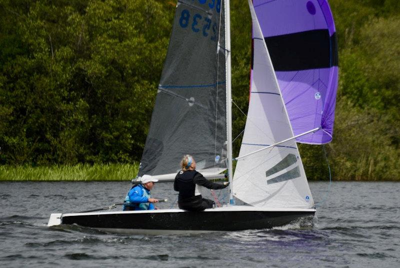 Lark Craftinsure Traveller's Series at Frensham photo copyright Jonathan Inglesfield taken at Frensham Pond Sailing Club and featuring the Lark class