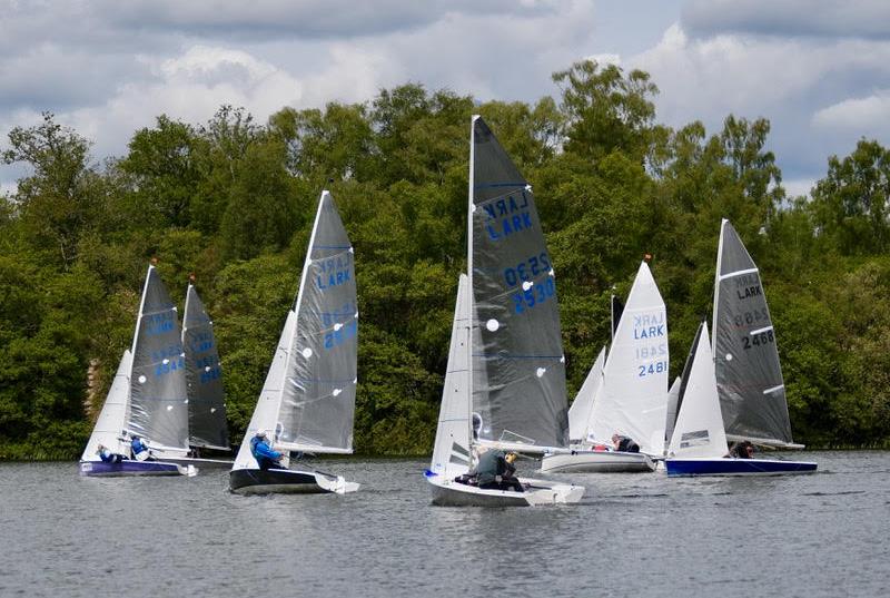 Lark Craftinsure Traveller's Series at Frensham photo copyright Jonathan Inglesfield taken at Frensham Pond Sailing Club and featuring the Lark class