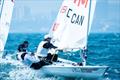 Canada's team at 2025 Women's ILCA 6 and Men's ILCA 7 World Championships - Day 1 © Sail Canada