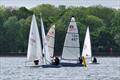 Race coaching with Adam Bowers at Oxford Sailing Club © Colin West