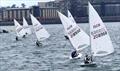 Class 8 with Kai Surcouf ahead - Nick Cousins Memorial Spring Regatta at Royal Channel Islands YC, Jersey © Bill Harris