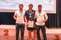 ILCA 7 Under 23 Podium in the Senior European Championships in Marstrand, Sweden © Thom Thow / EurILCA