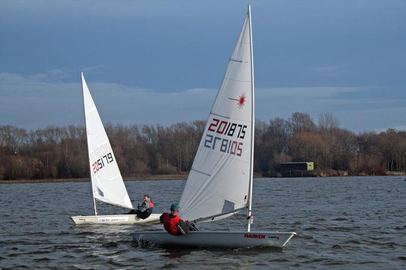 A breezy finale to Leigh & Lowton Winter Revett Series photo copyright Paul Allen taken at Leigh & Lowton Sailing Club and featuring the ILCA 7 class