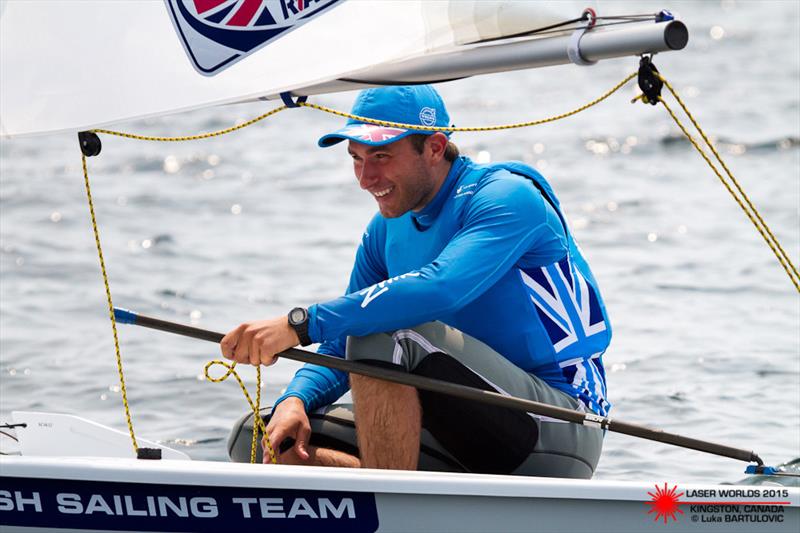 Lorenzo Brando Chiavarini (GBR) on day 4 of the Laser Standard Men's Worlds - photo © Luka Bartulovic / SailingShot