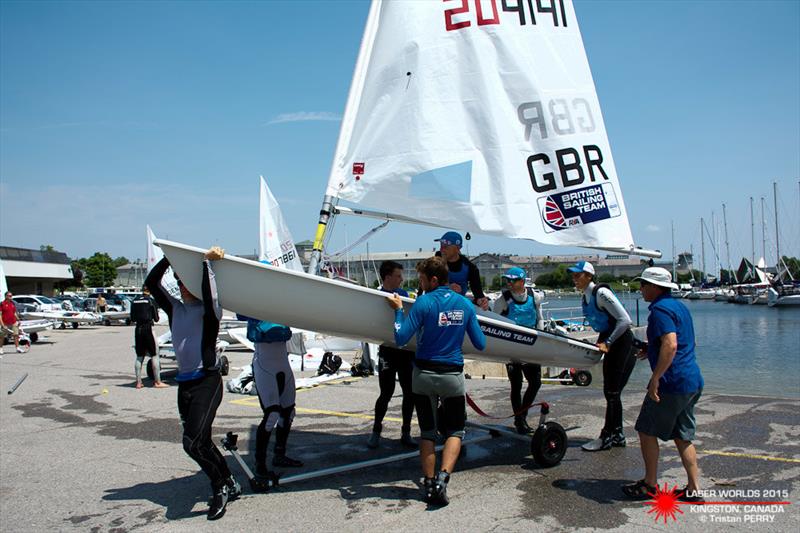 Nick Thompson wins the Laser Standard Men's Worlds photo copyright Luka Bartulovic / SailingShot taken at CORK and featuring the ILCA 7 class