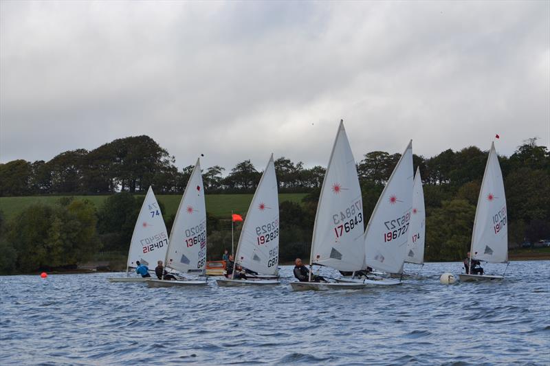 Racing gets under way in the Laser South Coast Grand Prix at Sutton Bingham - photo © Saffron Gallagher